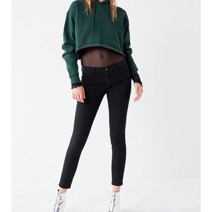 UO BDG twill mid rise jeans black size 27